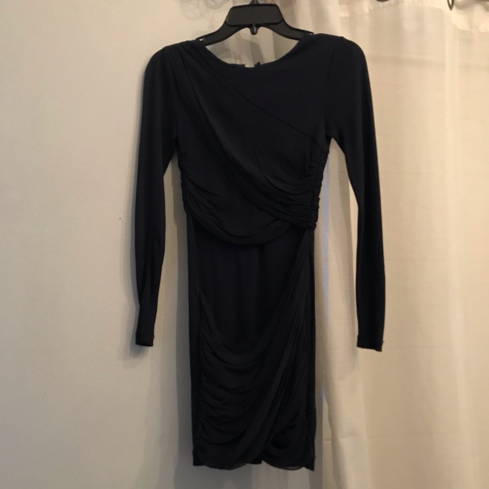 Alice & Olivia navy blue mini dress
